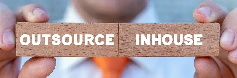 When should a startup outsource bookkeeping vs do it in-house?
