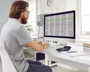 How do outsourced bookkeeping services handle data security and confidentiality